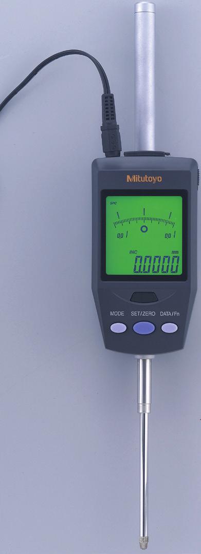 Mostrador: LCD com 7 dígitos, sinais, barra analógica e 2 cores de luz de fundo Alimentação: 6V DC (via adaptador AC) 06AEG180 Método de detecção de posição: escala linear reflexiva