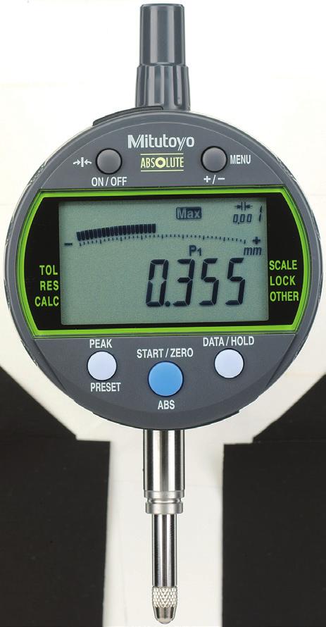 Relógios Comparadores Digitais Instrumentos de medição por comparação que garantem alta qualidade, exatidão e confiabilidade.
