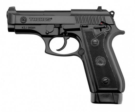 Pistola Taurus PT58 HC Plus - Cal 380 19 tiros- Oxidada / Inox DESCRIÇÃO: - Calibre:.