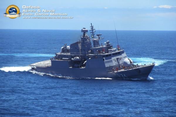 A Marinha brasileira: águas verdes ou azuis? 6 Corveta Barroso (V34) Mas porque esta rápida constituição de forças marítimas para o Brasil?