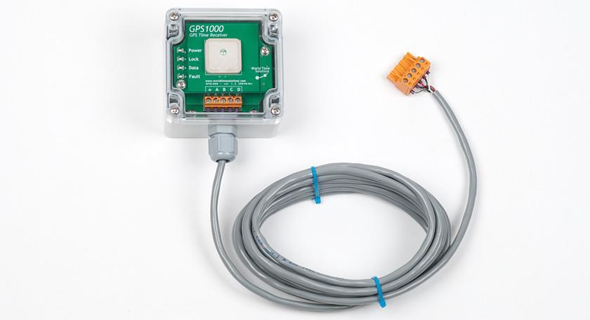 Tempo Real: UTC via GPS 3/3 GPS1000 Time Receiver