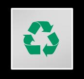 verde é 100% reciclável (Mecânica / Incineração) Captura de Carbono O polietileno verde é transformado em produtos finais pelos mesmos processos e