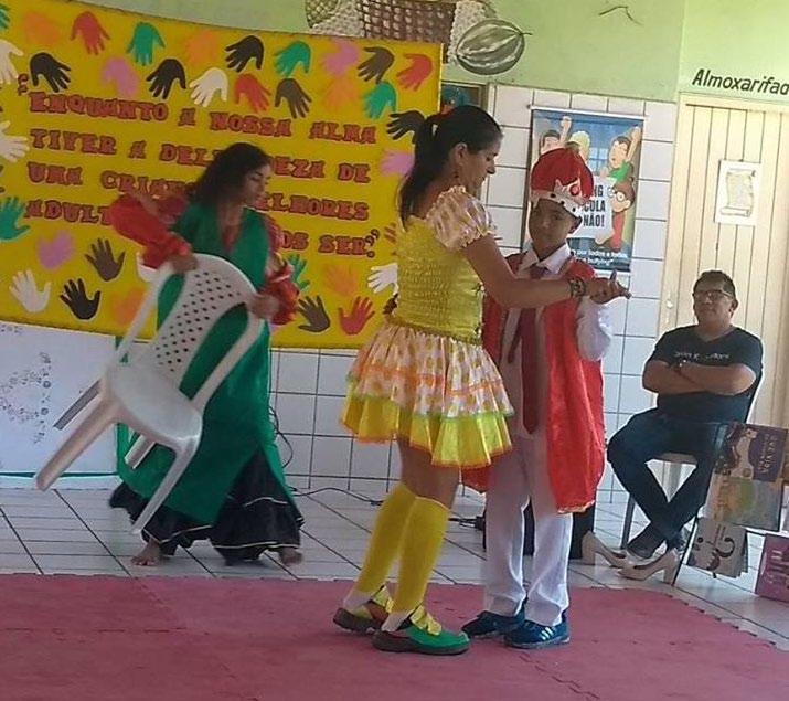 Em Beberibe, Ceará, alunos do turno da tarde viraram Anjos da Leitura para os alunos