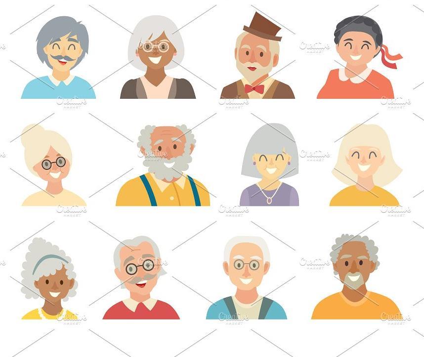 Pessoas mais velhas: Um grupo muito diverso, mas Coffeee-in