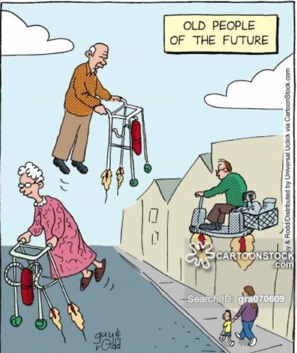 As pessoas idosas do futuro não são um decalque ampliado das pessoas idosas do presente Sabem que vão viver, em princípio, mais anos; Mais qualificados; Habituados a consumos mais