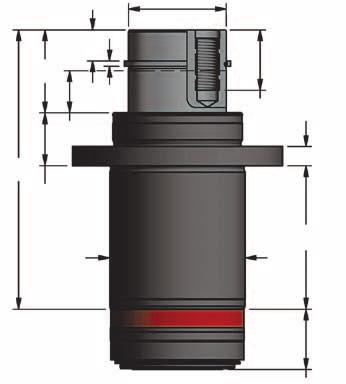 543 FH Montagem com Flange 95 3.740 40 1.575 Estimativa de Velocidade Por GRS (m/seg) 0.50 0.60 0.70 0.80 0.90 1.00 1.10 1.20 máx (lb.