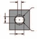 599 4 x M16 Opções alternativos de braçadeira para fixação do GRS.30 / GRS.