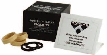 Peças de Reposição & Kits de Reparo Modelos GRS Padrão Disponível em