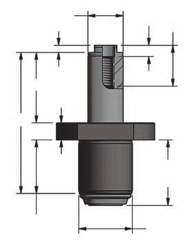 Conjuntos de Guia GRS.25 Montagem com Flange M 12 (M) 1/2 13 (E) 57.15 2.250 ø8.00 4x M8 5/16 52.00 2.047 69.6 2.740 36.77 1.448 15.88 ENTALHES 0.625 ø52.0 2.047 B.C. 18.38 0.724 ø19.00 0.748 GRS.25.AC Capa Adaptador de Placa Opcional M12 1/2 ø24.