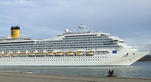 Cruises Agente Orey Comercio Navegação/james Rawes Navio COSTA MAGICA
