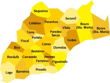 5. DESCRIÇÃO DO CONCELHO DE AMARES O Concelho de Amares (Figura 1) é um dos 14 municípios do distrito de