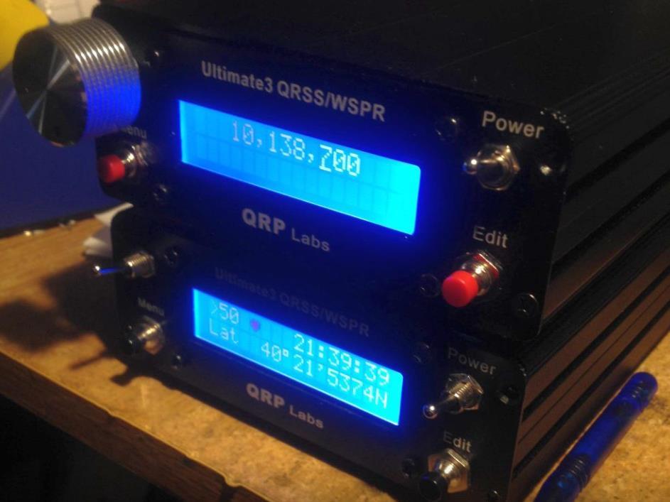 WSPR ESTAÇÃO TRANSCEPTORA - Receptor WSPR QRP-labs (em 30m) -