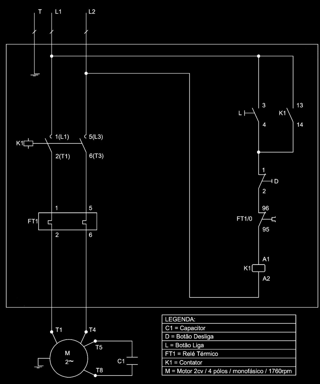 Instalação elétrica Diagramas elétricos ATENÇÃO! - Antes da realização de reparos, todos os circuitos alimentadores devem estar desligados.