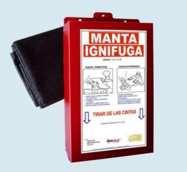 Técnica de utilizaçã da manta ignífuga 1.