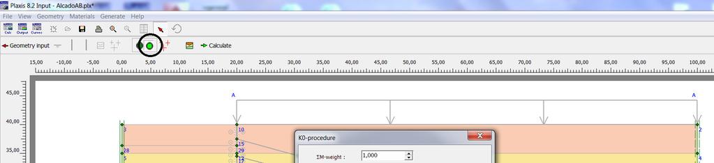 3.6.3) MALHA DE ELEMENTOS FINITOS E PROCESSO DE CÁLCULO Definida a geometria e as características dos materiais presentes no modelo, segue-se a geração da malha de elementos finitos recorrendo ao