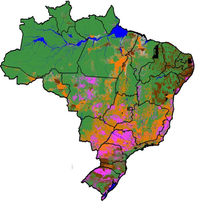 Desafios: Brasil é um continente 851 milhões de