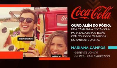 Case: Coca-Cola Ouro Além do Pódio 2016 Mariana Campos 0% 10%