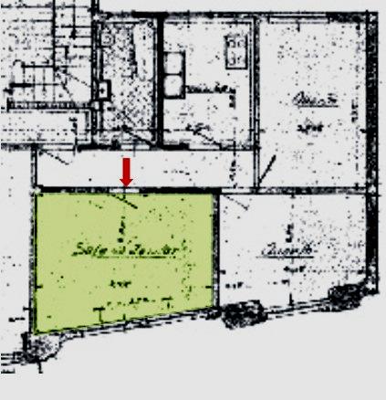 O acesso a esses cômodos ocorria por um vão ou uma porta que dava para a circulação interna da unidade e, em plantas de décadas posteriores, o acesso dos apartamentos ocorre na própria sala