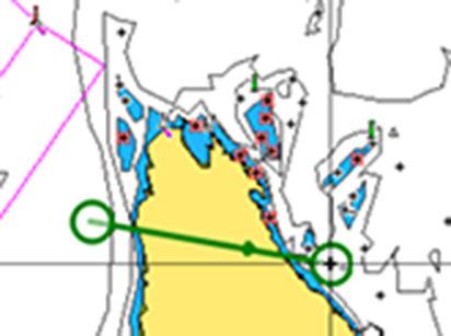 - Entire Route (Rota completa) se quiser que o sistema adicione novos pontos de rota entre o primeiro e o último ponto de rota da rota aberta.