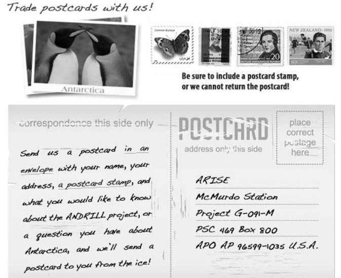 Questão 94 Disponível em: http://www.meganbergdesigns.com/andrill/iceberg07/postcards/index.html. Acesso em: 29 jul. 2010 (adaptado).