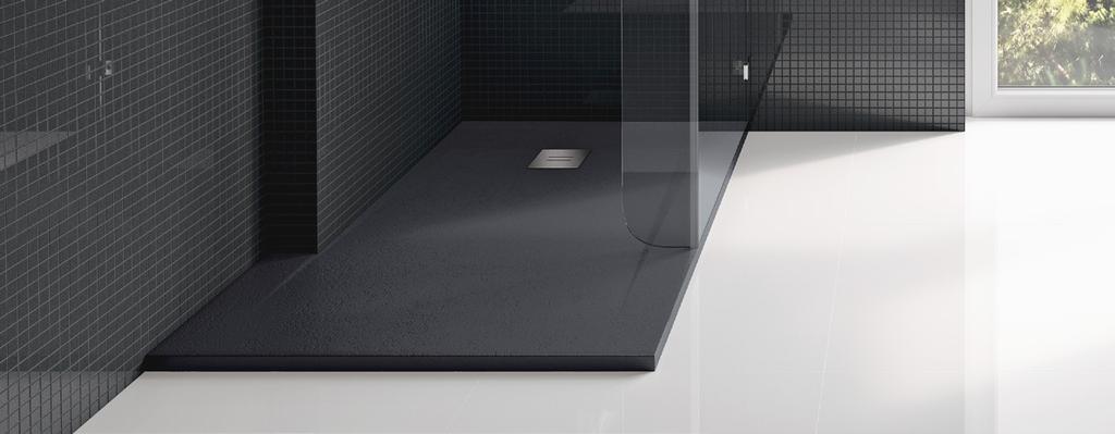 EN With the possibility of a cut-to-size at the work site and an afterwards finish on all of its sides, makes RO- CKS shower trays truly adaptable to your bathroom space.