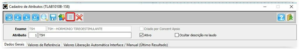 Laboratorial (054) - Adicionado opção de assinalar se a comunicação