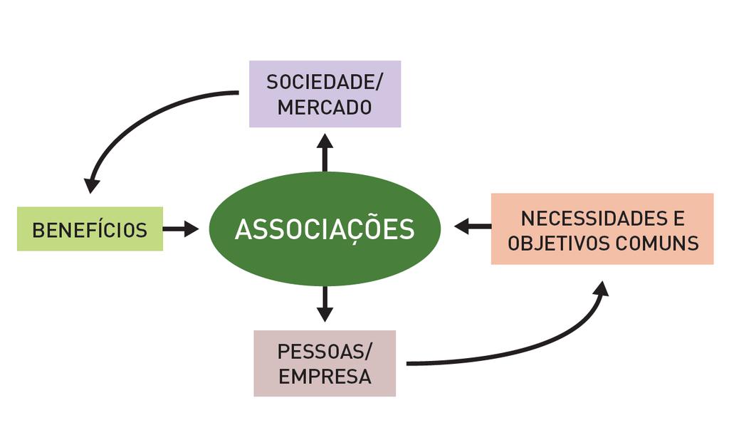 Associativismo As associações assumem os princípios da doutrina do associativismo que expressa a