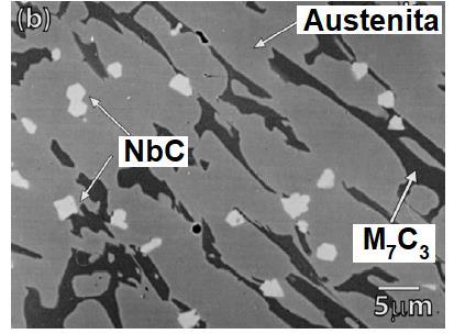 Na preparação metalográfica foi realizado o ataque químico foi realizado em solução de ácido pícrico (1 g) em metanol (100 ml) e adição de 5 ml de ácido hidroclorídrico.