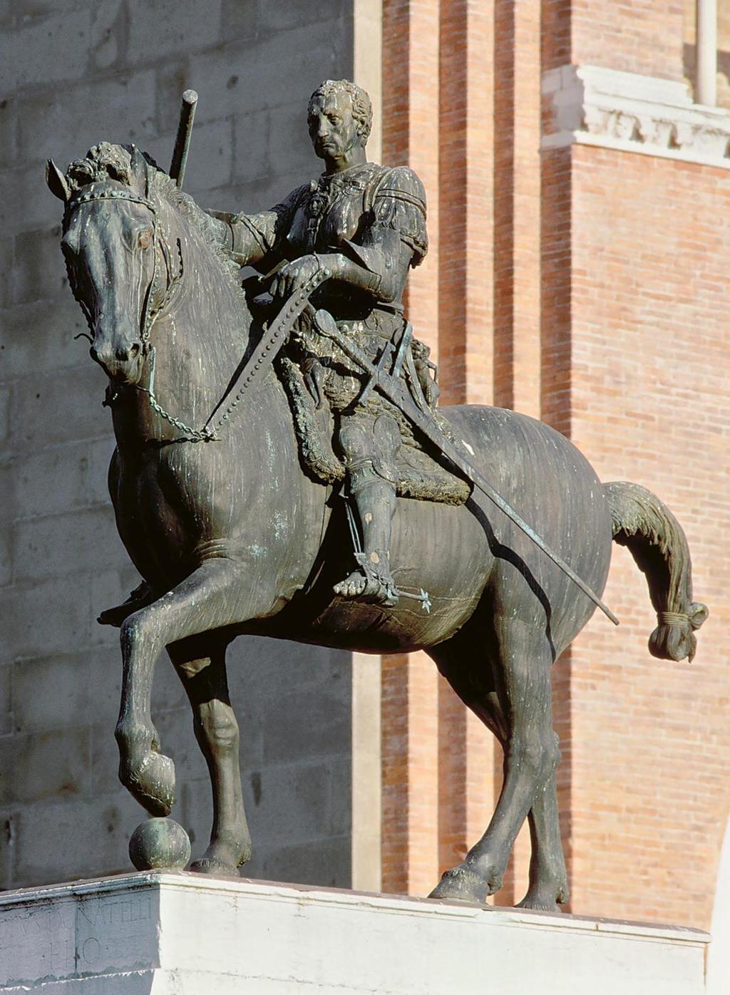 Donatello, Monumento equestre de Erasmo di