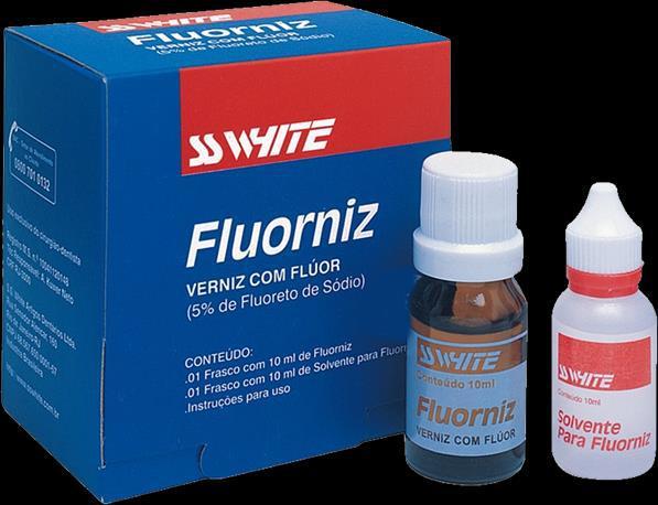 Fluorniz Verniz com flúor Fluorniz Verniz fluoretado para aplicações tópicas Fluorniz, para aplicação tópicas,
