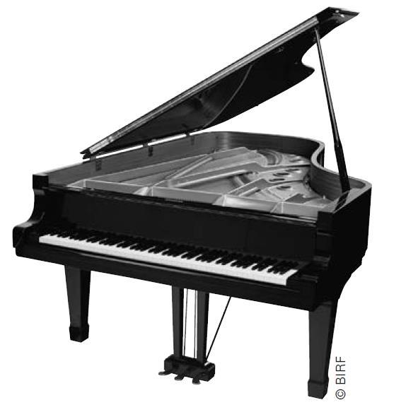 8 (UFPA) No trabalho de restauração de um antigo piano, um músico observa que se az necessário substituir uma de suas cordas.