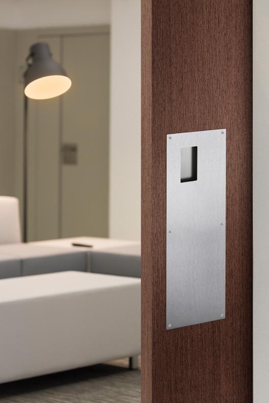 IN.16.236.1100 IN.16.236.1100.E 1 2 3 4 5 6 7 8 9 10 11 12 BLACK GOLD COPPER CHOCOLATE FLUSH HANDLES FOR SLIDING AND REBATED DOORS.