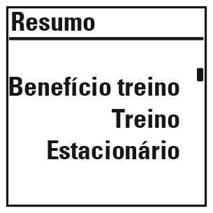 Texto com informações sobre o seu desempenho.