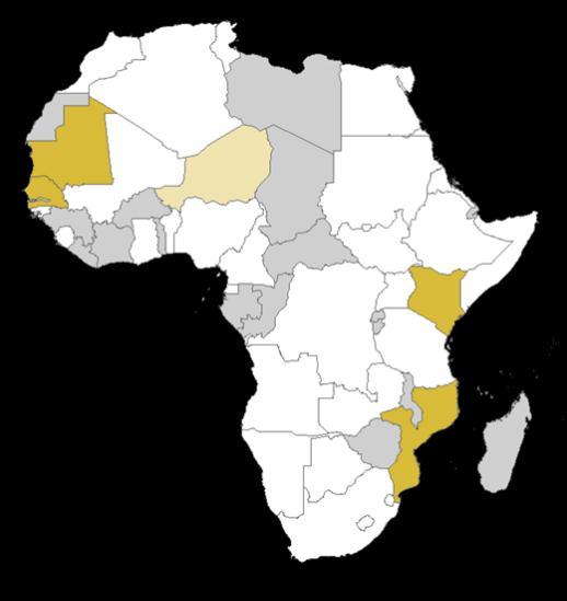 Destaques: Precipitação: Estação chuvosa a chegar ao fim em grande parte da África Ocidental Desempenho variado das precipitações na África Oriental Início lento de chuvas sazonais na África Austral