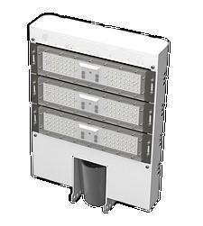 Luminárias LED A iluminação com LED economiza em média 60% de energia elétrica e já é uma tendência para vários setores. Seu uso em ambientes internos e externos já se faz perceber.