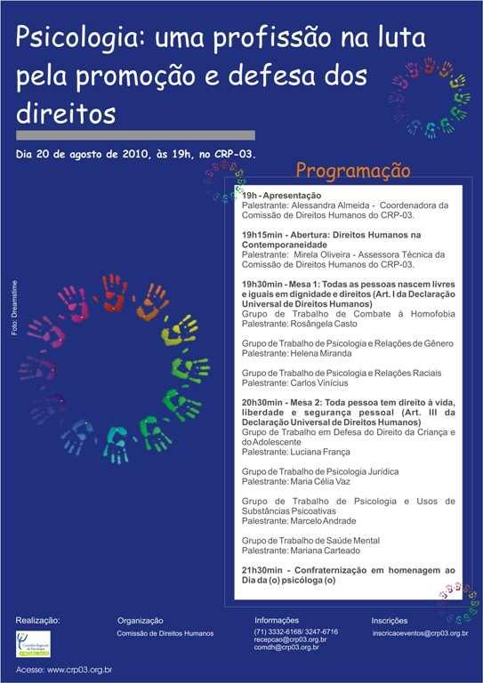 Page 2 of 6 Assembléia Geral Ordinária A Presidente do Conselho Regional de Psicologia 3ª Região (Bahia e Sergipe), no uso de suas atribuições legais, convoca as (os) Psicólogas (os) inscritas (os)