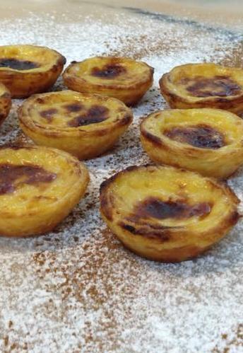 Pastel de Nata Massa Farinha T55 0,700 Kg Água Fria 0,360 Kg Sal Fino 0,007 Kg Farinha T55