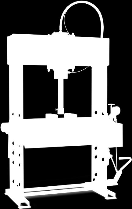 Model Max (mm/ A B C D E F G H I Kg (Ton) stroke) (mm) (mm) (mm) (mm) (mm) (mm) (mm) (mm) (mm) E FP 40 40 6,0/1,0 750 840 200 300 125 70 1990 1350 630 370 HP 40 40 6,0/2,0 750 840 200 300