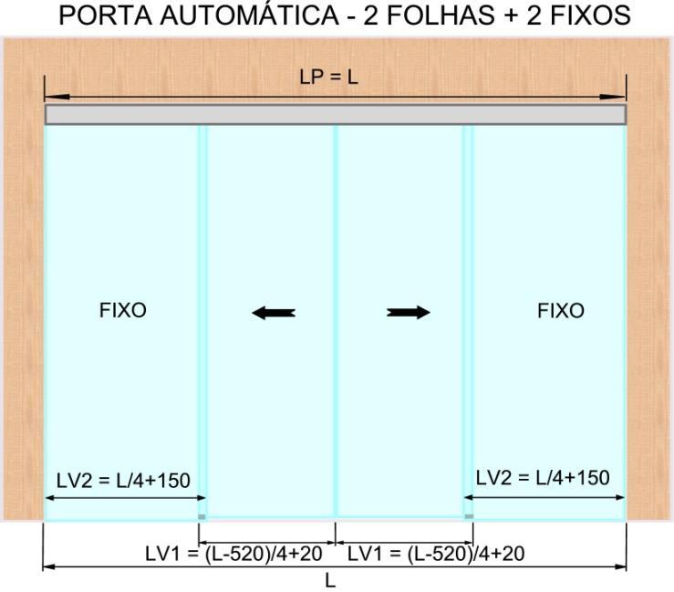 .....ou com  folhas fixas