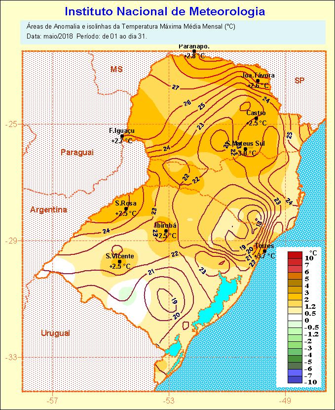 no Pacífico Equatorial (Figura 3) permanece enfraquecendo e com tendência a situação de