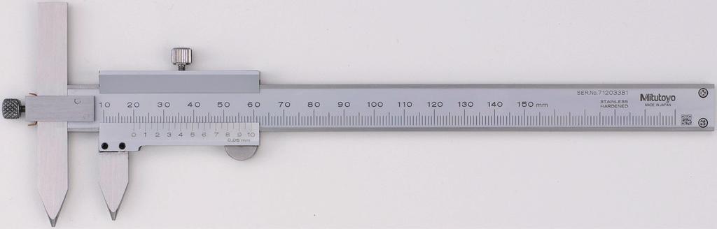 Paquímetros Um instrumento de medição padrão em toda indústria Modelo igital 573-601-20 0-150mm ±0,02mm 573-611* 0-150mm ±0,02mm 573-602 0-200mm ±0,02mm 573-612* 0-200mm ±0,02mm 573-604 0-300mm