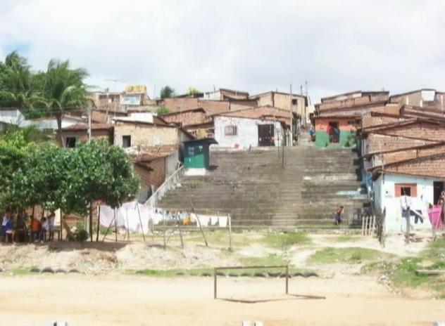 Figura 05 Panorama de parte da comunidade de Novo Horizonte (Favela