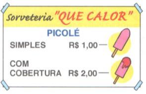 Qual é o sistema de equações do º grau que melhor representa essa situação? (A) (B) (C) (D). João e Pedro foram a um restaurante almoçar e a conta deles foi de R$ 8,.