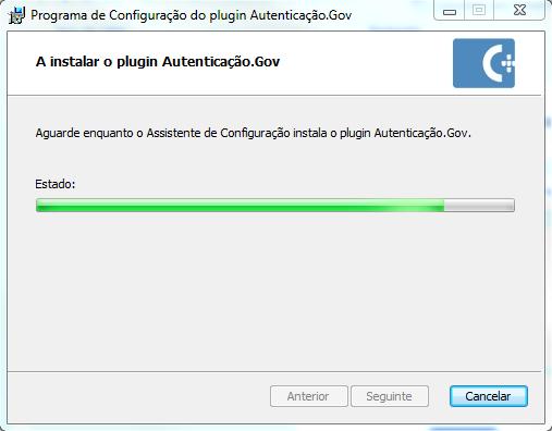 instale um plugin para a utilização do portal Autenticação.gov; 1 2. Ao selecionar Descarregar plugin, o computador irá dar início à sua instalação; 2 3.