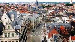 Praça Leidseplein e Teatro Municipal.