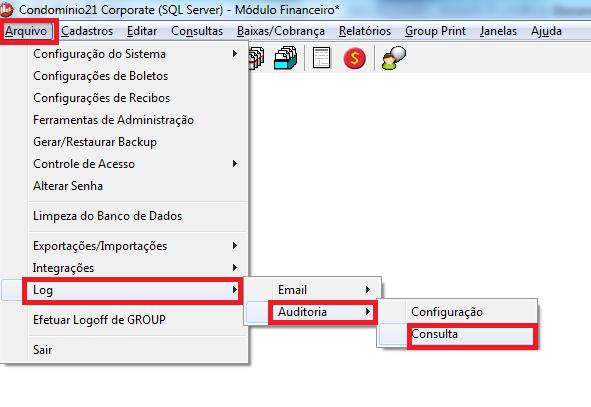 Obs.: Observe que depois de realizado o expurgo será possível visualizar o arquivo de dados expurgados em um arquivo PDF.