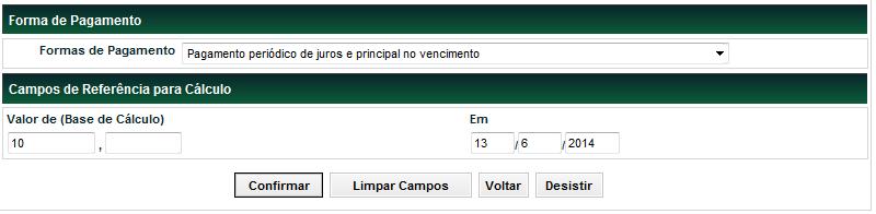 (fim) Descrição dos campos da tela de Alteração CCI Descrição Todos os campos da tela de alteração podem ser alterados, exceto: Registrador/Emissor Conta do Agente de Pagamento Conta do Custodiante