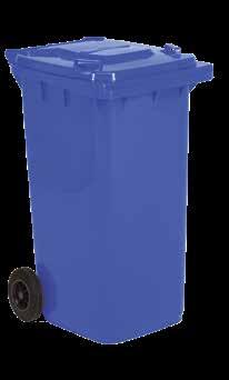 automática tampa, azul com abertura integrada em aço inoxidável para cartas A recolha de resíduos