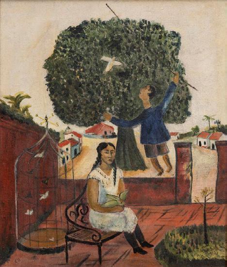 Cícero Dias (Escada, PE - 1907 / Paris, França - 2003) Cícero Dias, um ícone da arte moderna brasileira, viveu o século XX em sua plenitude.