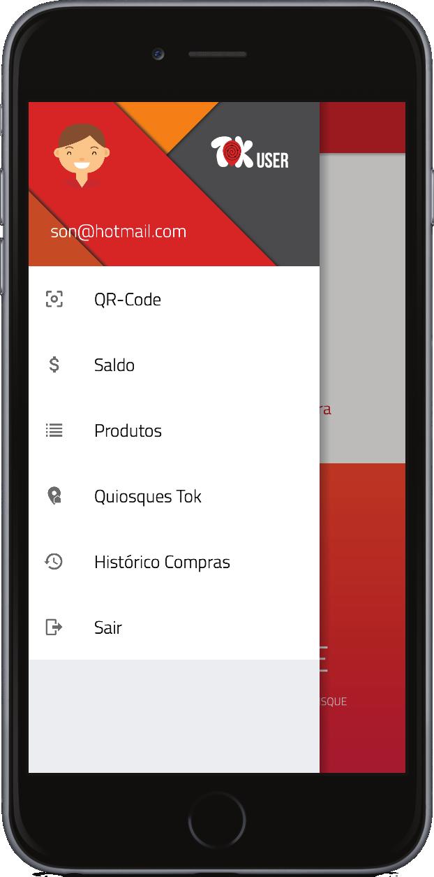 Ecrã de LOGIN Os dados de acesso são gerados pelos educadores no backoffice da plataforma TOK. Cada criança poderá aceder à aplicação TOK USER a partir do seu smartphone.